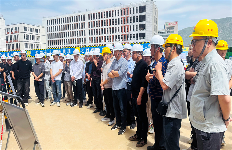 2025年4月17日，由莆田市涵江区住房和城乡建设局主办、PT视讯三建承办的钢筋安装工程质量防控现场交流会在联东U谷·涵江海峡智造产业谷一期成功召开。